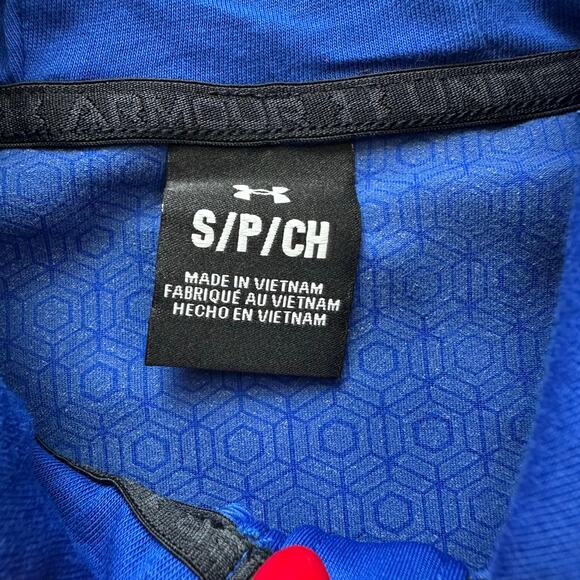 Under Armour Blue IMG Academy Full Zip Up, Hooded, Athletic Jacket- S - Picture 4 of 10